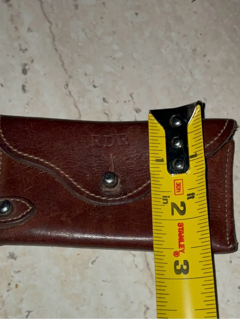 Vintage Leather Key Pouch